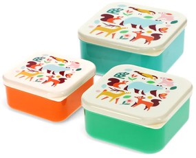 Детска кутия за храна 3 бр. Woodland – Rex London