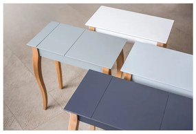 Графитно сива тоалетка с огледало Тоалетка, дължина 65 cm - Ragaba