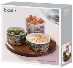 Порцеланов комплект от за сервиране 3 бр. Leura – Ladelle