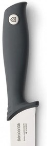 Нож за месо Brabantia Tasty+ 1001164, 20 см, Закалена стомана, Устойчив на надраскване и корозия, Тъмносив