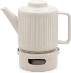 Бял порцеланов чайник с цедка 1,2 l Skagen – Bredemeijer