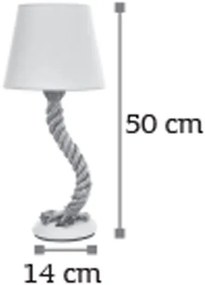 Настолна лампа InLight 3433-Black