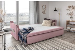 Розов разтегателен диван Charming Charlie - Miuform
