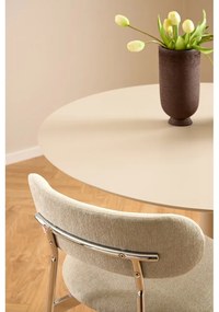 Кремав трапезен стол Lyric – Actona