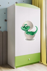 Гардероб Babydreams Cartoon-Prasino- Baby Dino