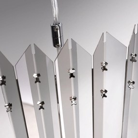 Лампа APP1763-8CP metal CHROME