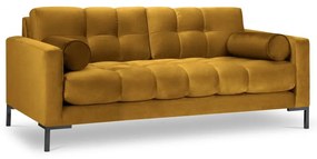 Жълт кадифен диван Bali - Cosmopolitan Design