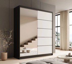 Плъзгащ се гардероб Shelvia 180-Мауро-Leuko