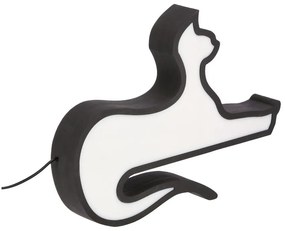 Черна бебешка лампа Cat - Candellux Lighting