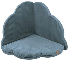 Тюркоазено детско килимче за игра 160x160 cm – Meowbaby