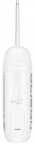 Зъбен душ Oclean W10 Lite, 3 режима, 2 накрайника, 1200 импулса в минута, До 140 PSI, USB-C, Бял