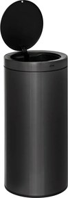 Автоматичен кош 5five Delta, Метал, 40 L - Черен