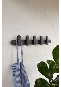Черна стенна закачалка от ясенова дървесина Merry - Hübsch