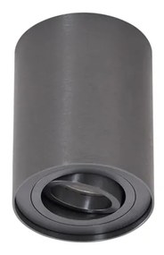 Модерно вградено прожекторно осветление тъмно сиво GU10 50mm регулируемо - Rondoo Up