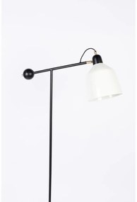 Бяло-черна подова лампа Skala - Zuiver