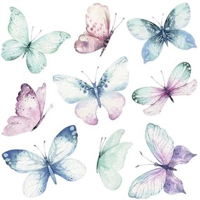 Декоративни стикери за стена Watercolour Butterflies Ango