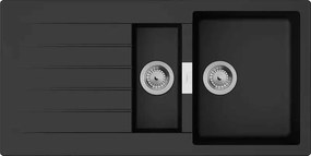 Hansgrohe S520-F530 Композитна мивка за вграждане върху плот