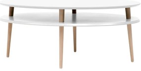 Бяла масичка за кафе OVO Ovo - Ragaba