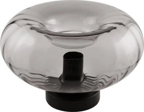 Osram - Настолна лампа DECOR SMOKE 1xE27/12W/230V черна/димно сива