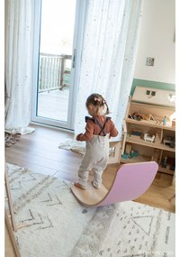 Кремав ръчно изработен вълнен килим подходящ за пране 140x200 cm Lakota Day – Lorena Canals