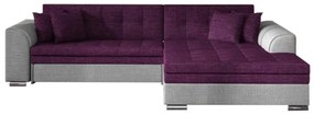 Ъглов разтегателен диван PALERMO, 294x80x196, portland76/portland90, дясно