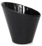 Horecano - Меламинова купа скосена черна VELOCITY ф15см 14.5x14.5х14.5см (207306BK)