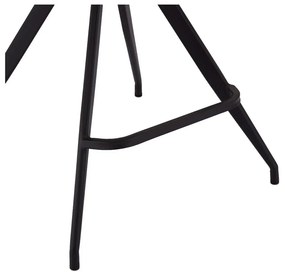 Комплект от 2 тъмнокафяви бар столове Isabel - Furnhouse