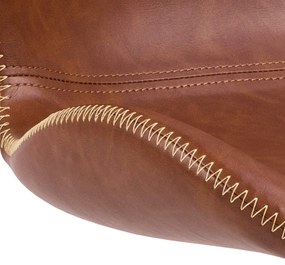 Кафяв трапезен стол в цвят коняк Batilda - Actona