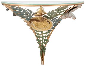 Нощно шкафче в златисто Amaz - Mauro Ferretti