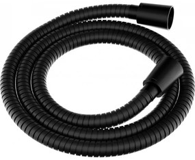 Mexen маркуч за душ 125 см, черен - 79435-70