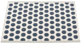 Тъмносин килим за открито и закрито 70x50 cm Noa Dark Blue – Pappelina