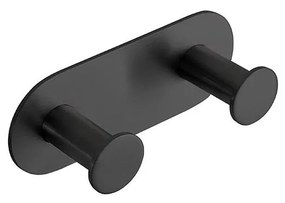 Закачалка 11,5x4,5 cm неръждаема стомана/черна