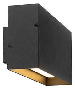 Модерен стенен аплик антрацит с LED IP54 - Spector