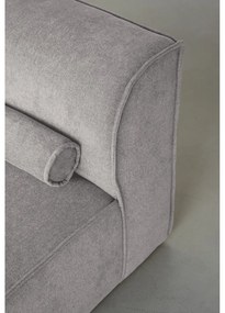 Светлосив ъглов диван (десен ъгъл) Flex Felix – Miuform