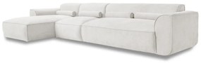 Бял ъглов диван (ляв ъгъл) Flex Felix – Miuform
