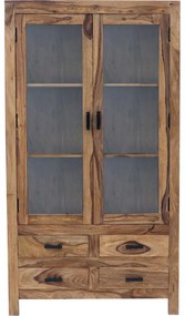 Display cabinet RAMI 180x100 cm масивнo дървo/rosewood