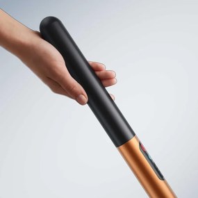 Уред за мокро почистване Dyson PencilWash WR04 637239-01, 300/340 мл, 30 мин, 100 м2, 2 режима, Самозадвижване, 170° наклон, LED, Черен/златист