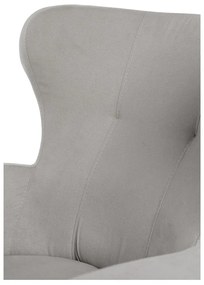 Светлосиво кресло Noemye - Bonami Selection