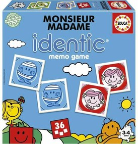 Образователна Игра Educa Monsieur Madame Identic (FR)