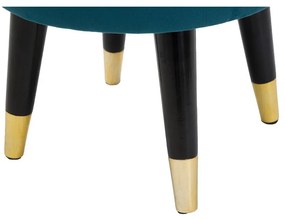 Тюркоазено столче за крака Paris - Mauro Ferretti