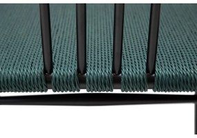 Черно-тюркоазен стол за хранене Sava - DAN-FORM Denmark