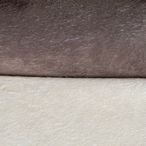 Бежово велурено легло за домашни любимци за куче 87x55 cm Flakes – Love Story