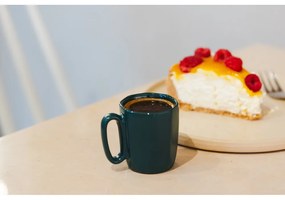 Тъмнозелени глинени чаши в комплект 2 бр. за еспресо 80 ml Fuori – Vialli Design