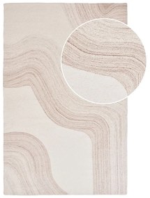 Кремав ръчно изработен вълнен килим 160x230 cm Surat – House Nordic