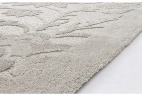 Светлосив вълнен килим 200x300 cm Mirem - Agnella
