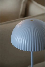 Синя метална настолна лампа с метален абажур (височина 33,5 cm) Zin – Markslöjd