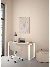 Работна маса с дъбов плот 60x120 cm Sign - Tvilum