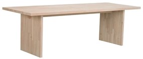 Дъбова маса за хранене 240x95 cm Emmett - Rowico