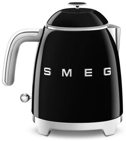 Черна електрическа кана от неръждаема стомана 800 ml Retro Style – SMEG