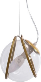 Лампа APP1089-1CP GOLD TRANSPARENT